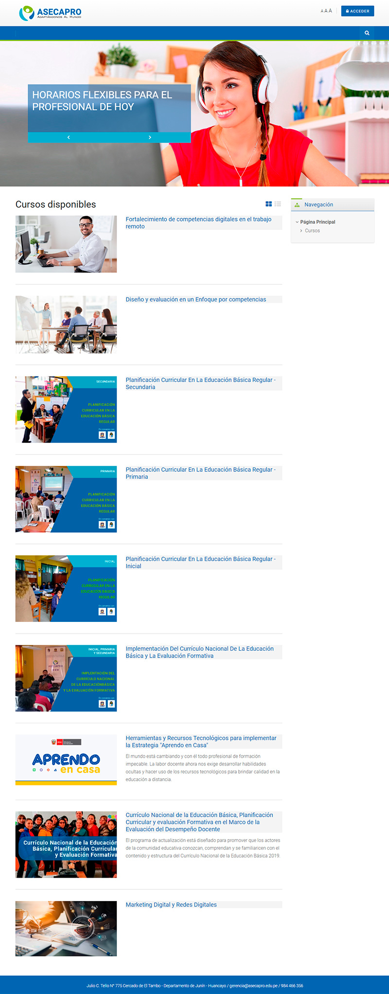 Aula virtual - OnLineSOLUTIONS