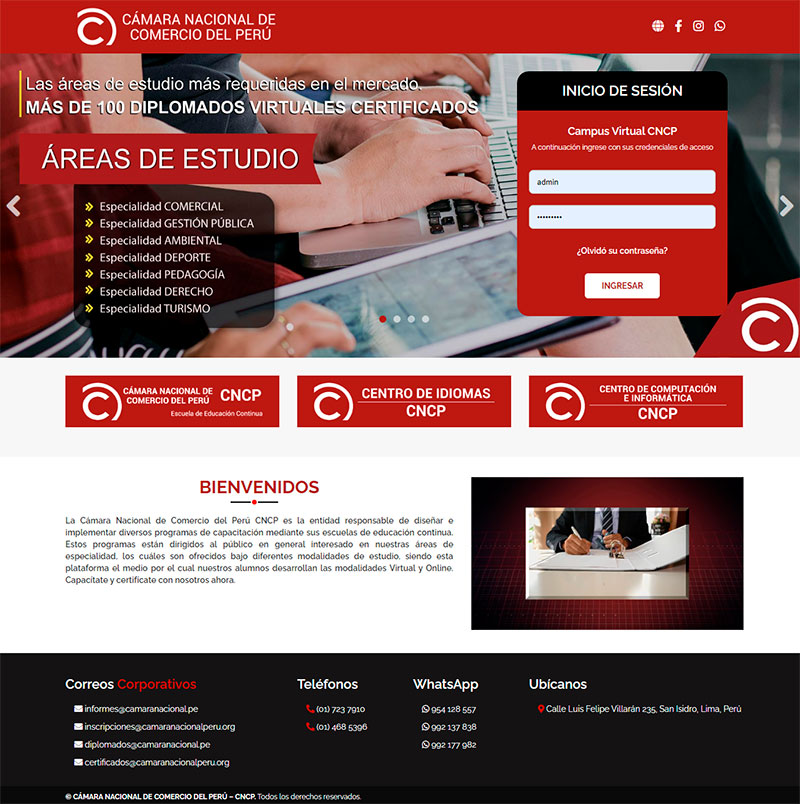 Aula virtual - OnLineSOLUTIONS