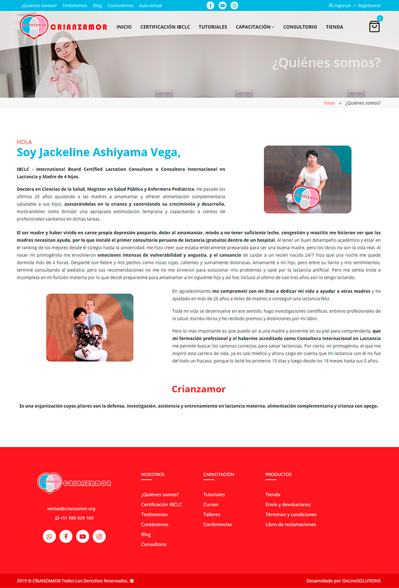 CRIANZA AMOR - Quienes somos 