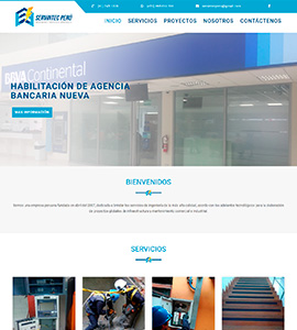 SERVINTEC PERU - Página web