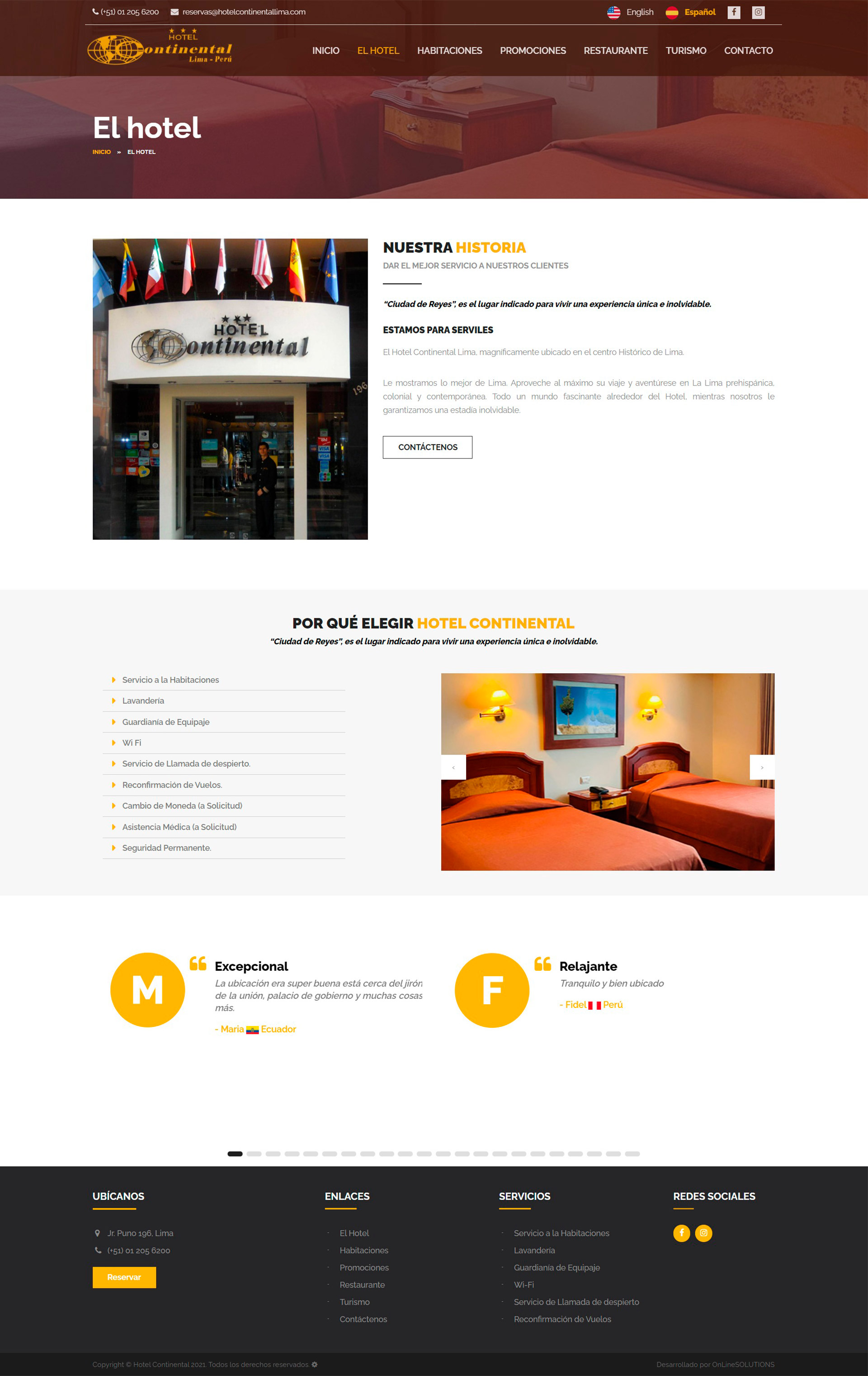 El hotel