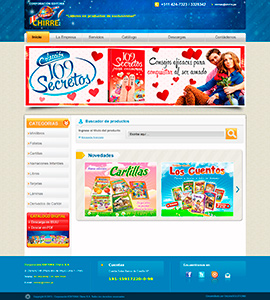CHIRRE - Página Web Corporativa